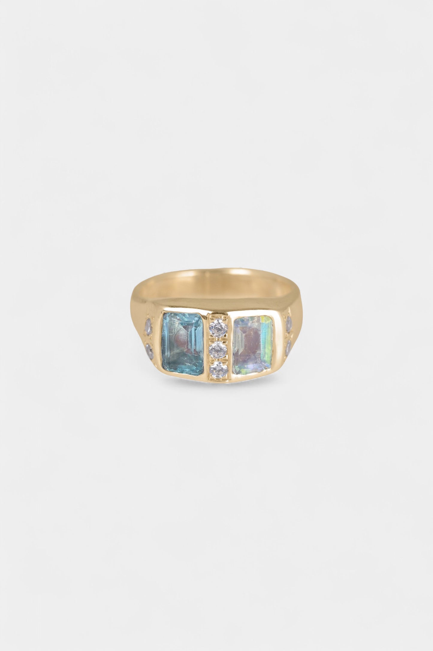 Moony Topaz Ring