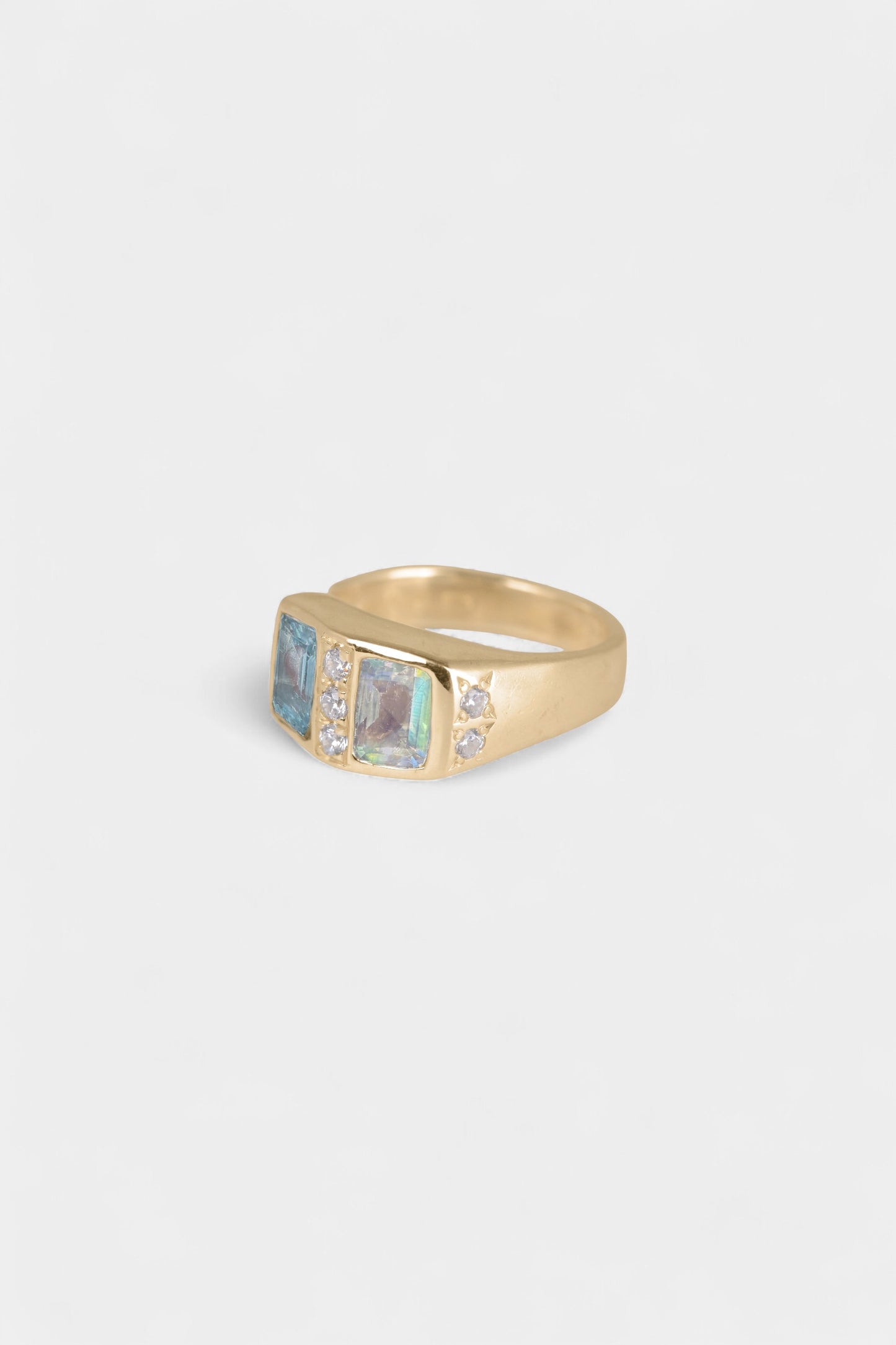 Moony Topaz Ring