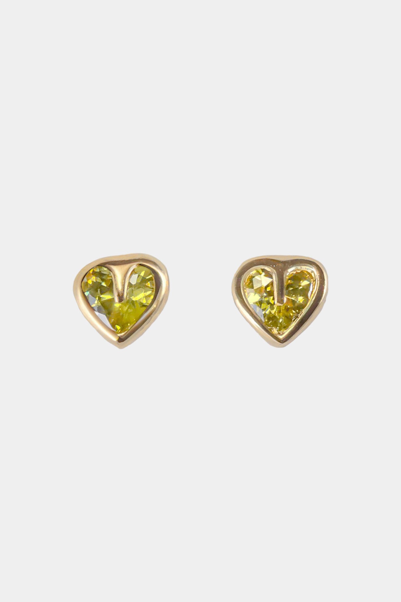 Tiny Heart Studs