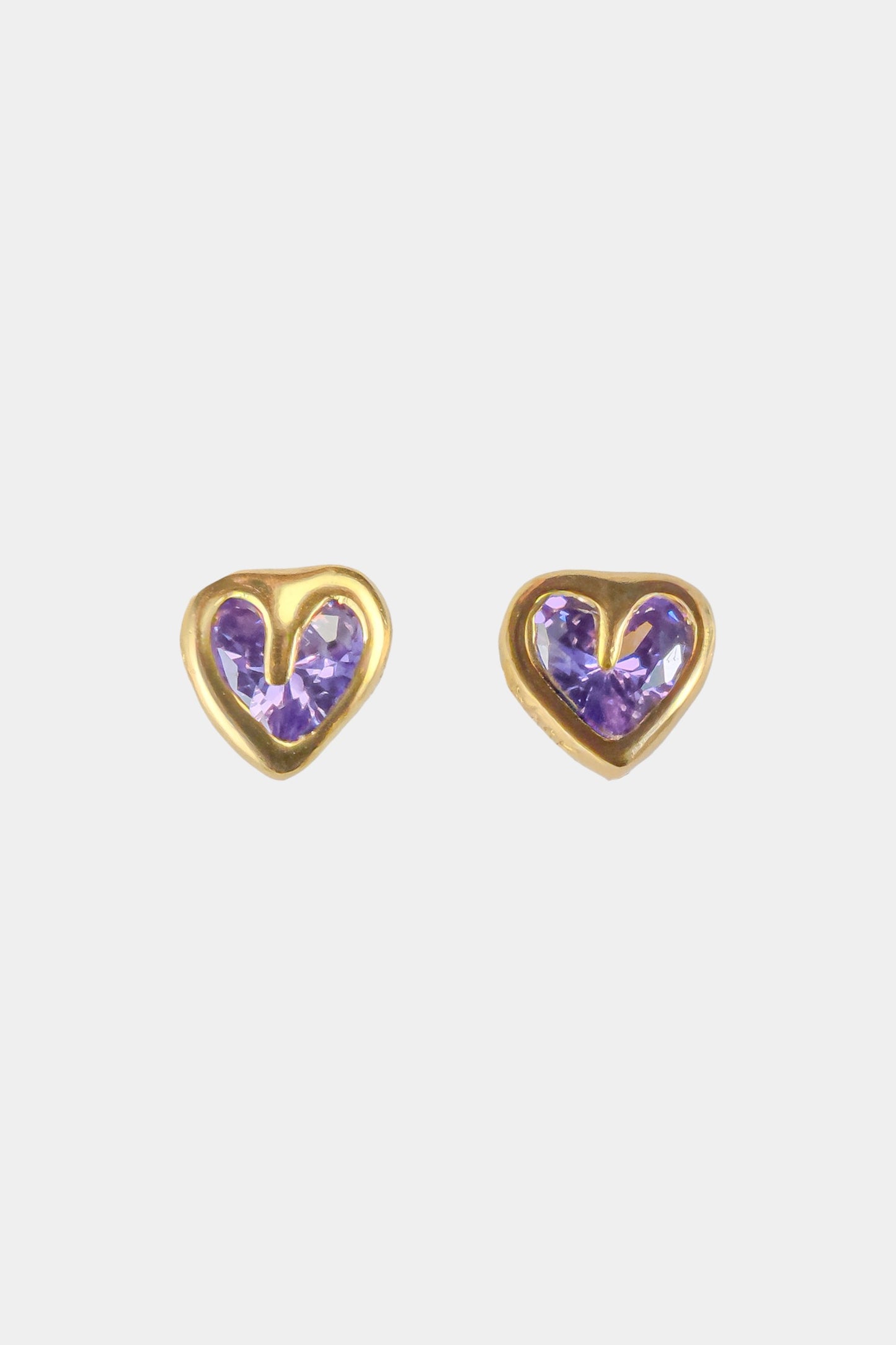 Tiny Heart Studs