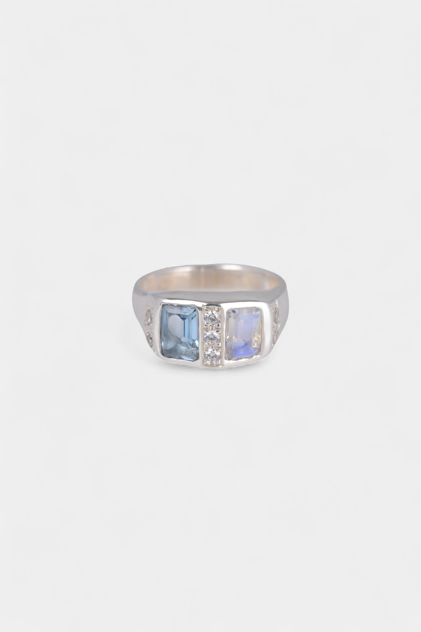 Moony Topaz Ring