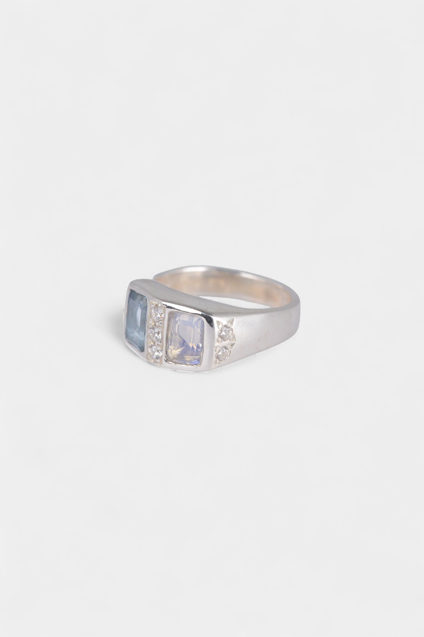 Moony Topaz Ring