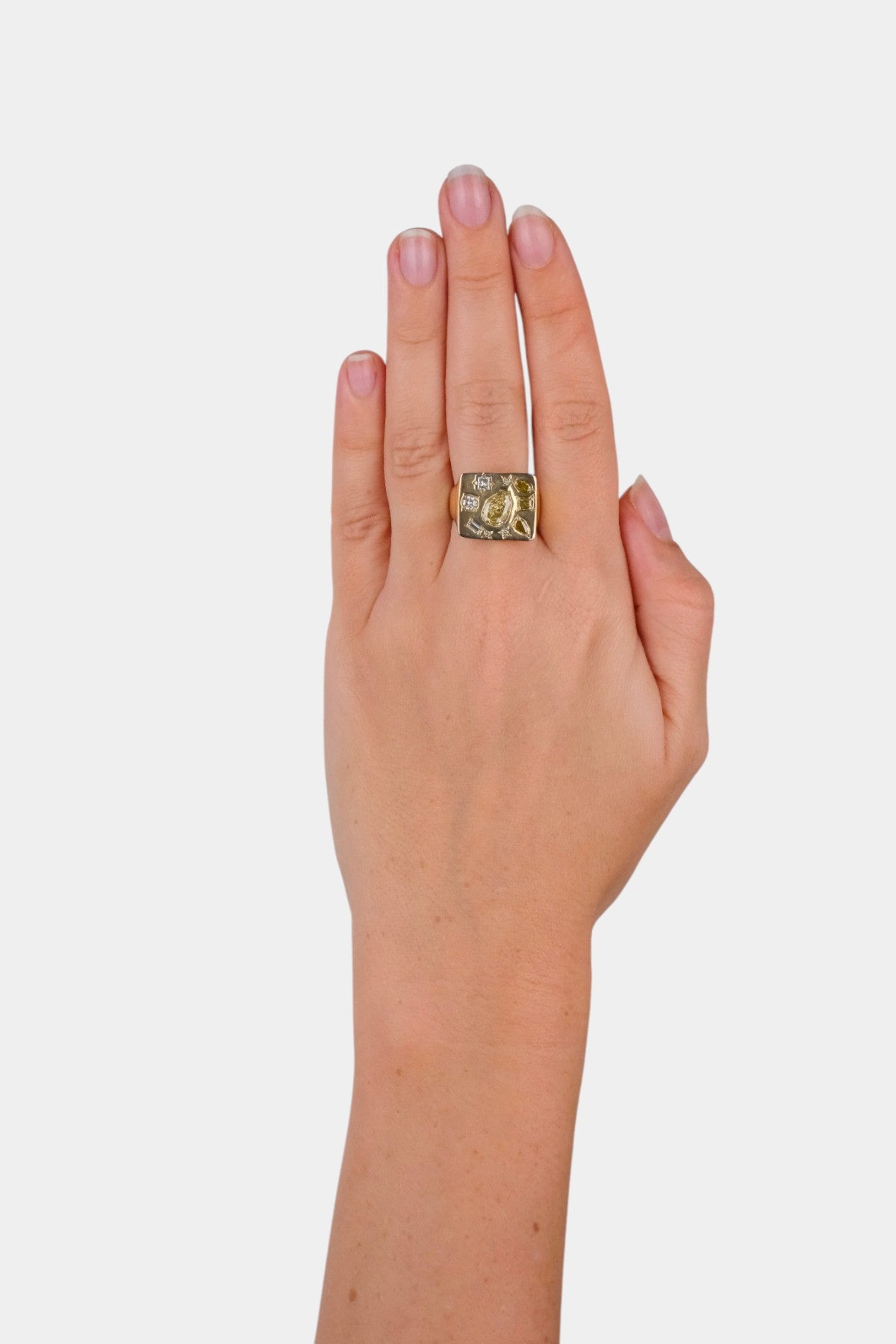 Mellow Yellow Signet Ring