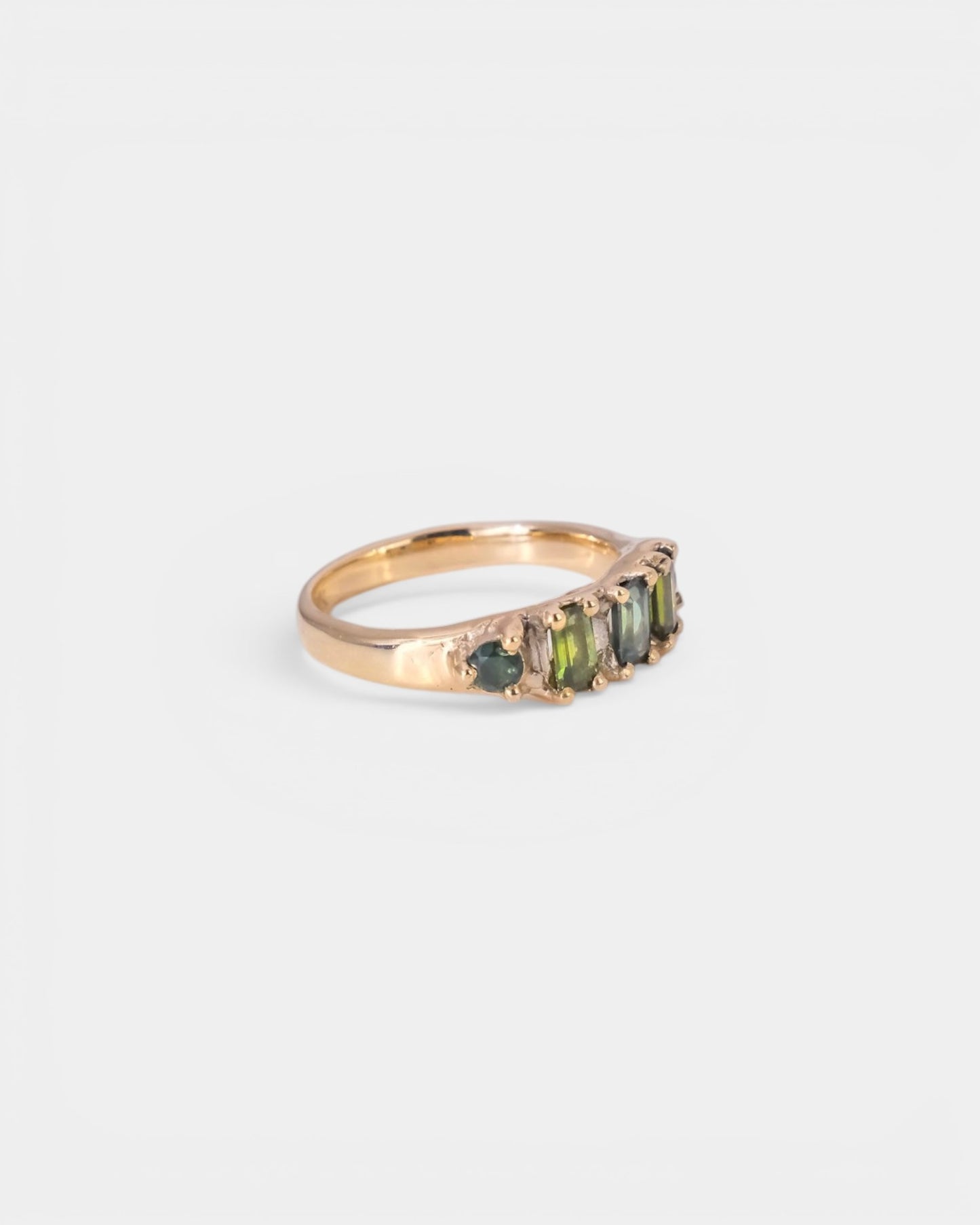 Bamboo Saucer Ring