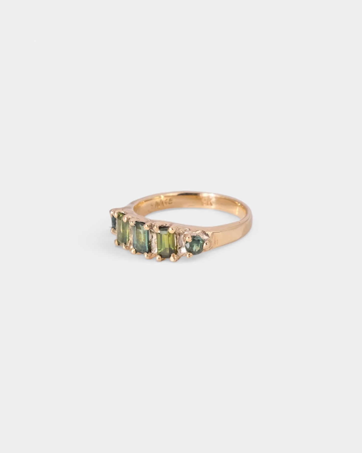 Bamboo Saucer Ring