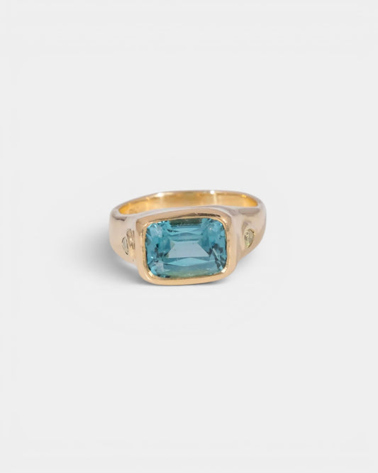 Thin Ice Signet Ring