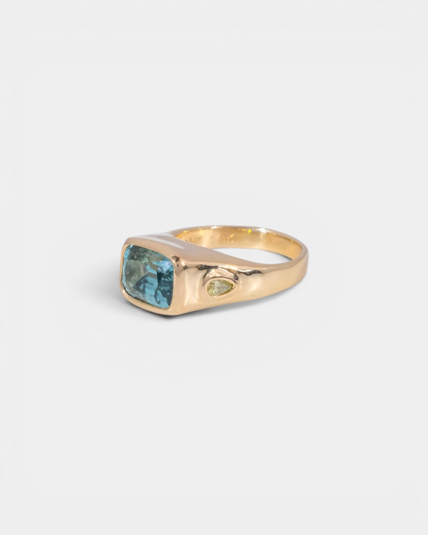 Thin Ice Signet Ring